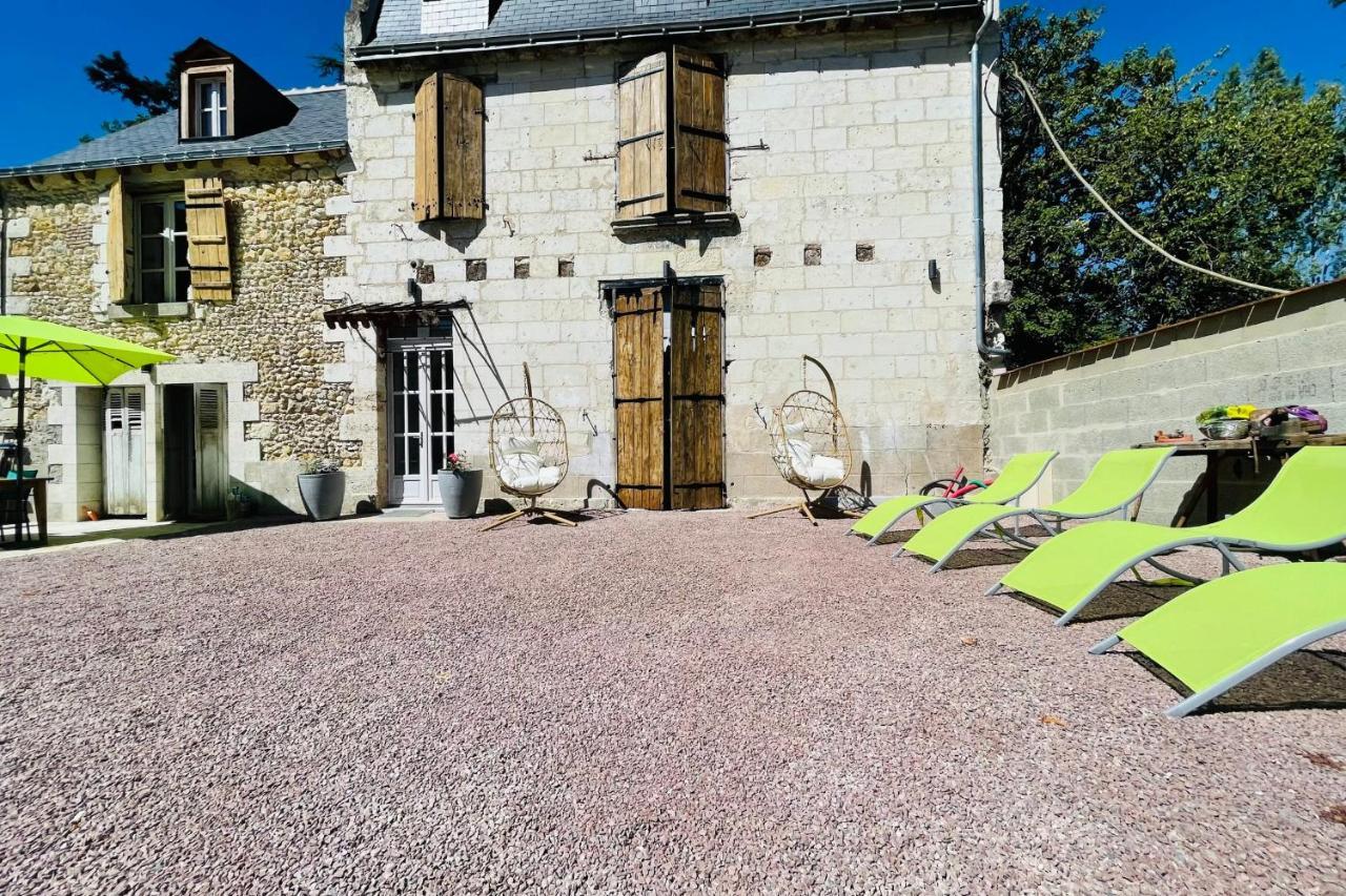 סנט-אברטין The Balzacienne Room In A Charming Mansion At The Gates Of Tours מראה חיצוני תמונה